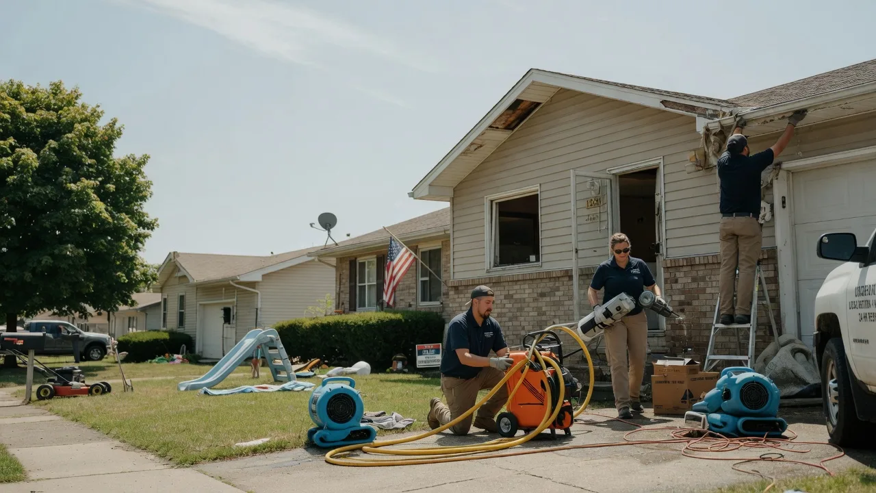 Water Damage Restoration in Fort Necessity, LA near me